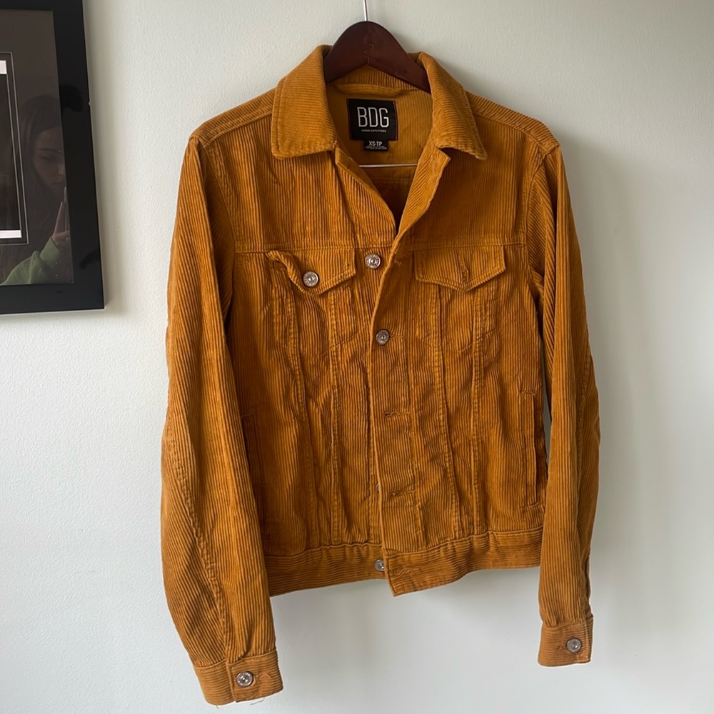 Corduroy retro jacket